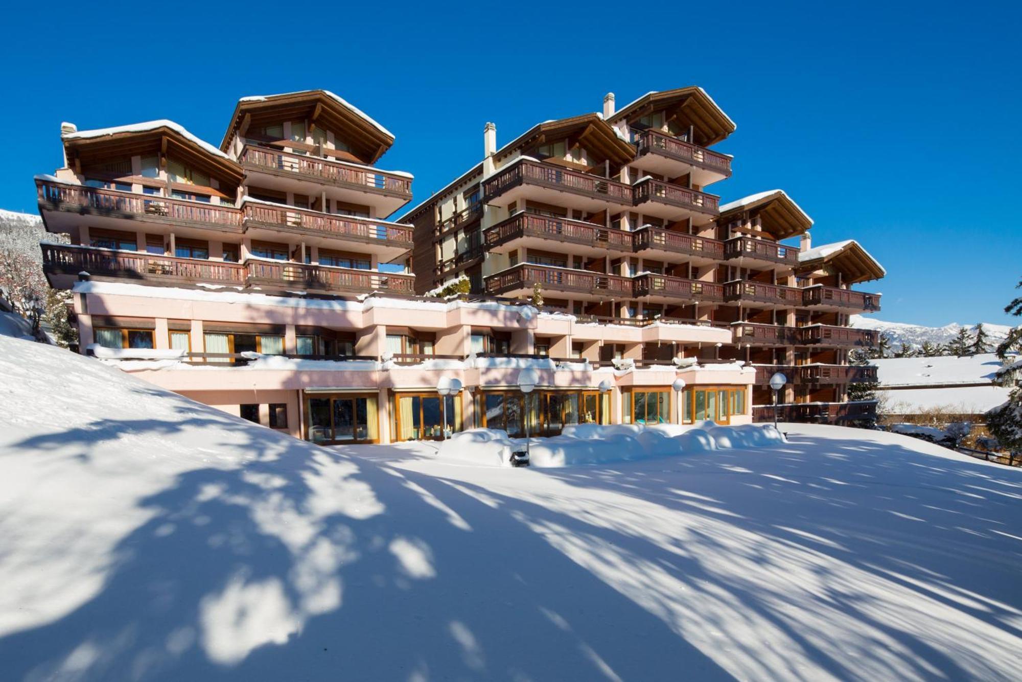 Aparthotel Helvetia Crans-Montana Eksteriør bilde