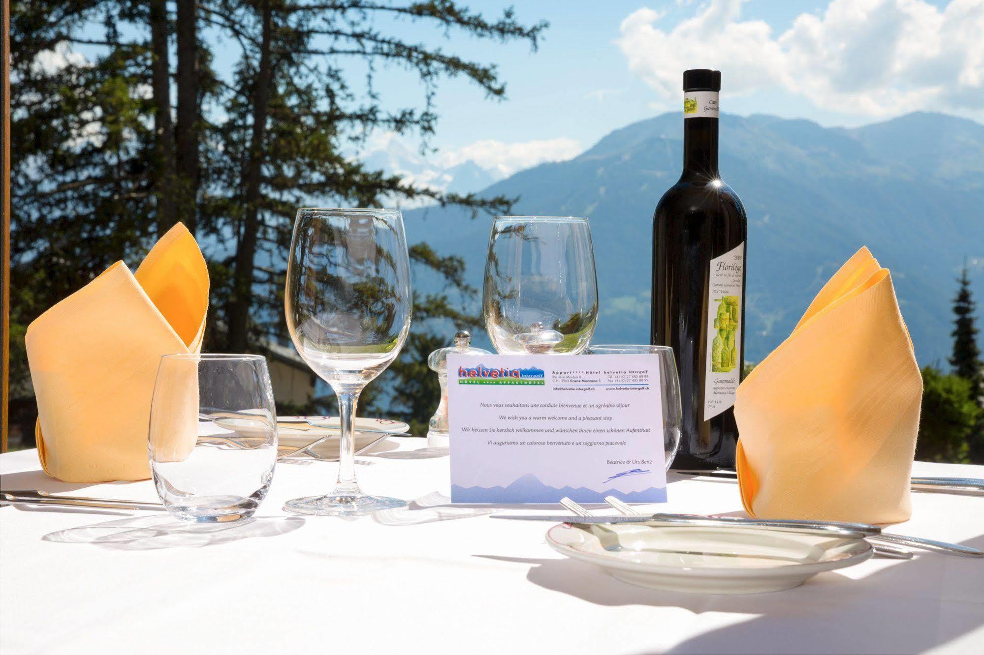 Aparthotel Helvetia Crans-Montana Eksteriør bilde