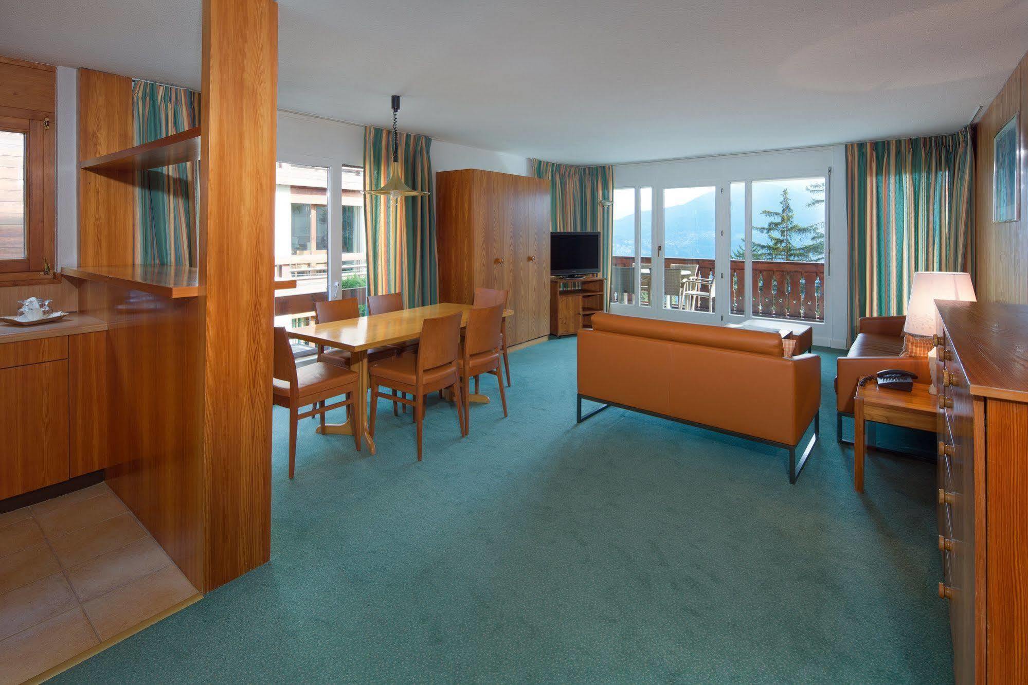Aparthotel Helvetia Crans-Montana Eksteriør bilde
